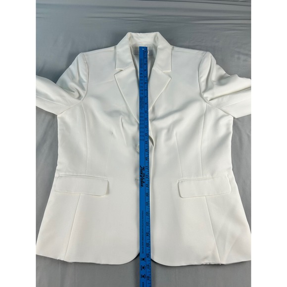 Jones Studio Separates Womens White 2 Piece Skirt Suit Blazer Set Size 16 NEW - Picture 7 of 16